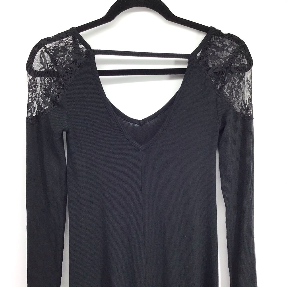 AMERICAN EAGLE NWT Ribbed Long Sleeve Dress - Picture 7 of 8
